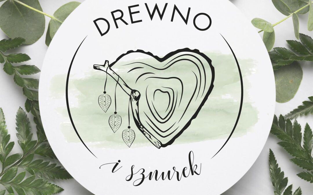 Projekt logo dla Drewno i sznurek