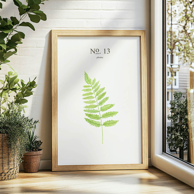 Plakat botaniczny No. 13